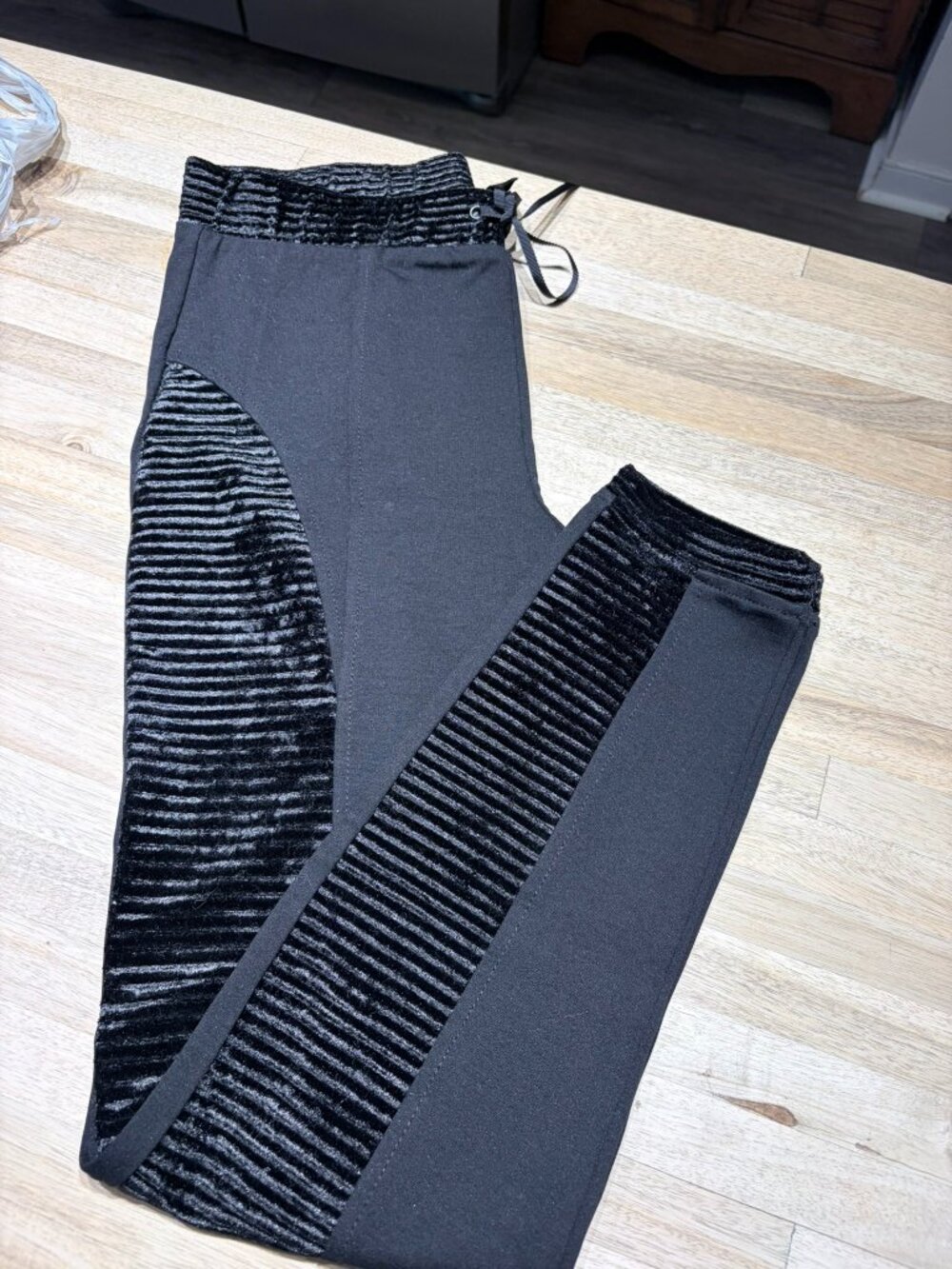 BeBop Moto Leggings Size Medium Black